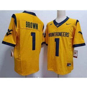 Mens Youths Kids Womens Max Brown Golden Vapor Stitched Jersey